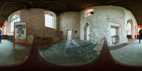 Be there: The Saxon Wall at St. Mary, Deerhurst, in glorious VR.