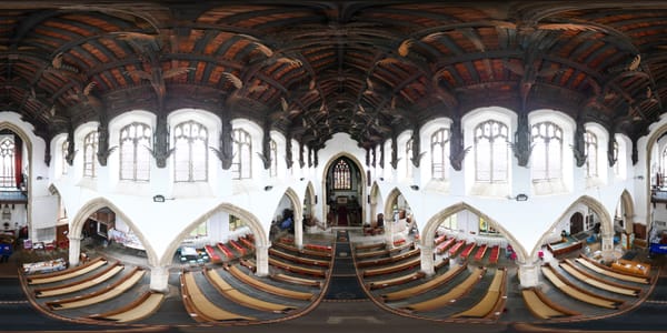 Be there: Amongst the angels at St. Wendreda, March, Cambridgeshire.