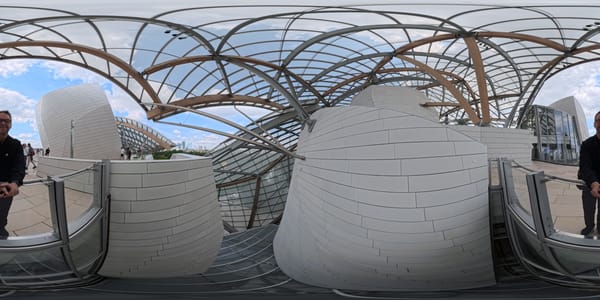 Frank Gehry's Fondation Louis Vuitton, Paris in glorious VR